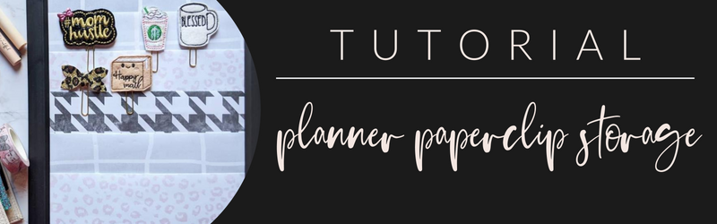 VB Tutorial: Planner Paperclip Storage