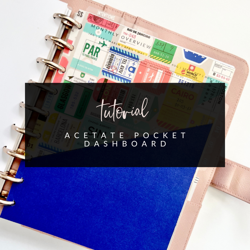 Acetate Pocket Dashboard