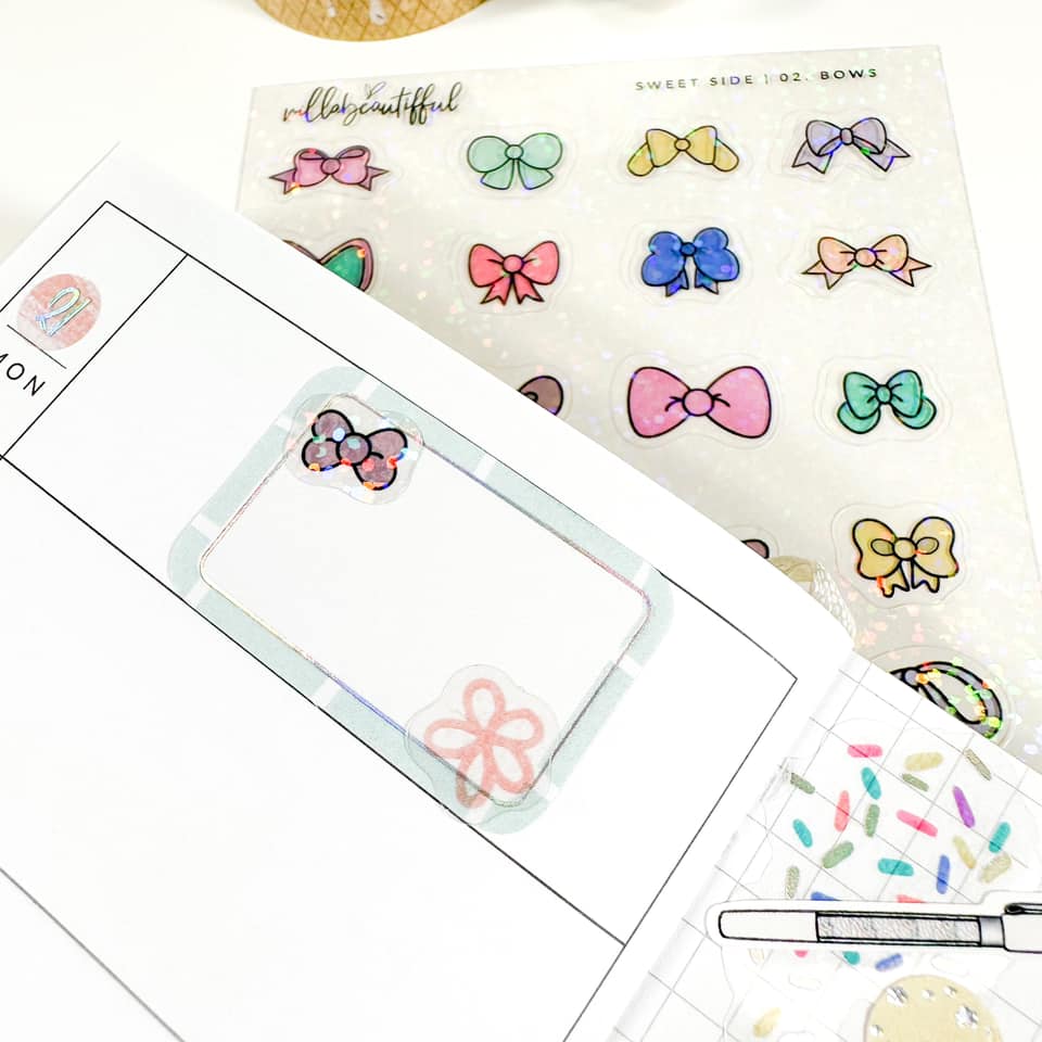 Sticker Sheet | Sweet Side 02 Bows