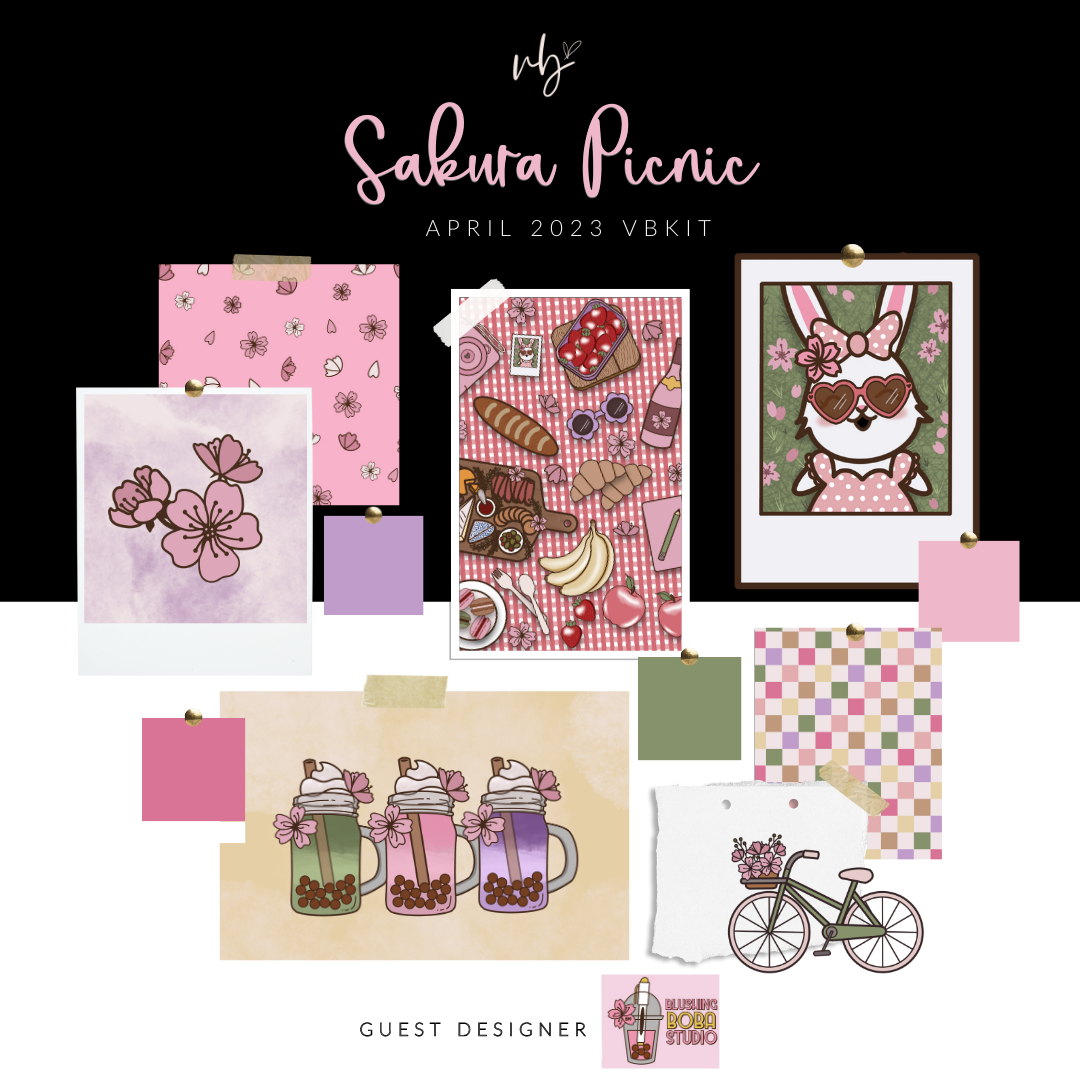 Villabeautifful "Sakura Picnic" Designer Collab VBKit