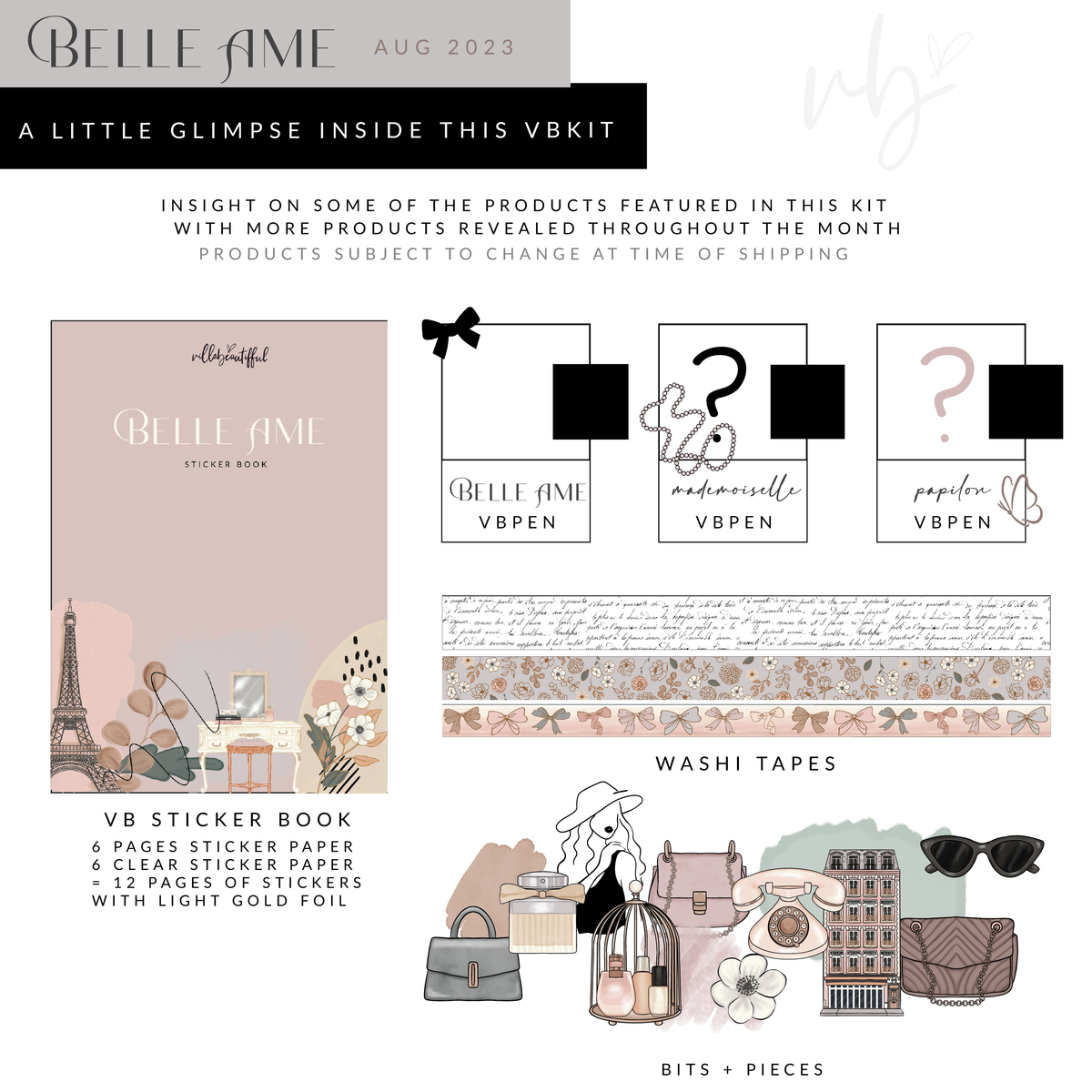 VBKit | Belle Ame Anniversary Luxe ft IMPERFECT VBPENS