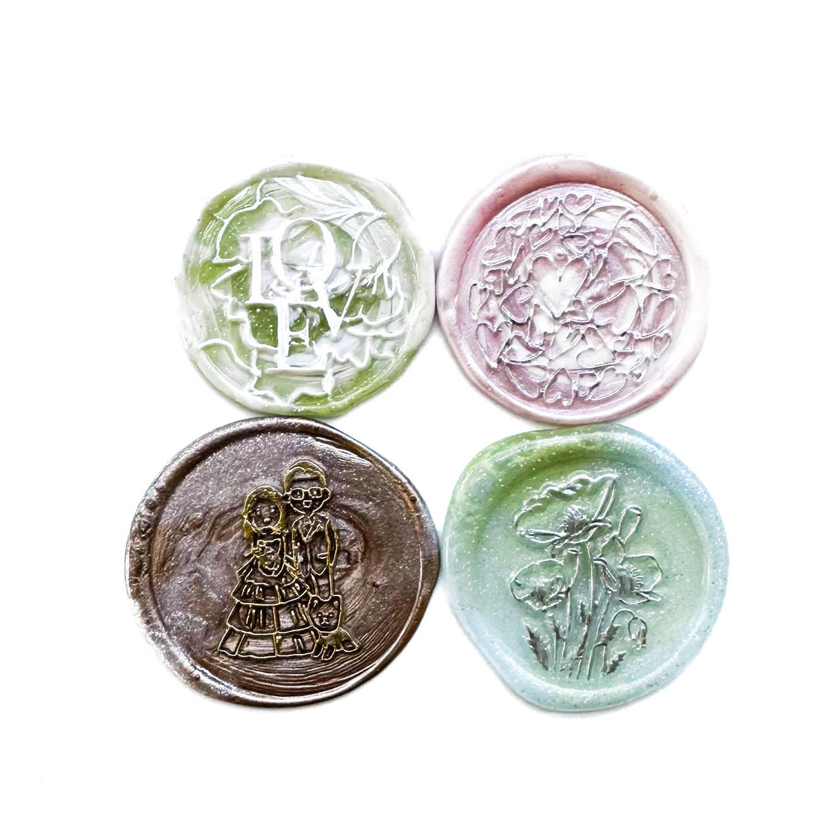 Wax Seal Bead Set | Blushing Bride