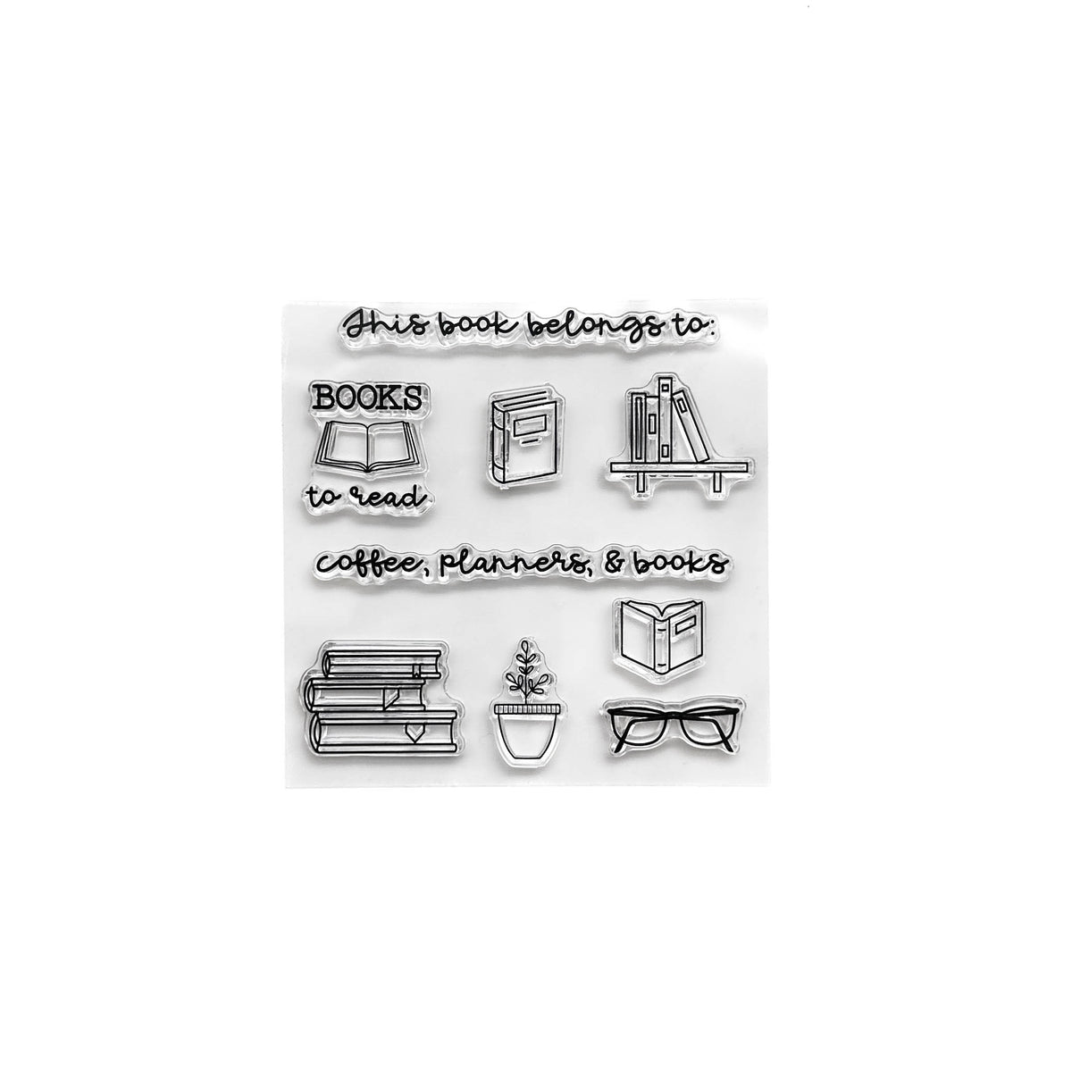 Stamp Set | Book Club