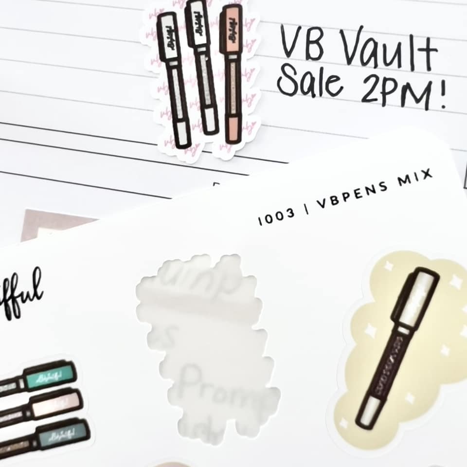 Sticker Sheet | I003 VBPens Mix