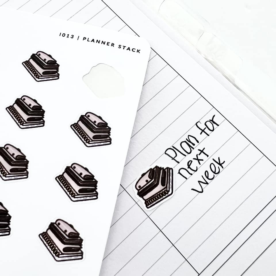 Sticker Sheet | I013 Planner Stack