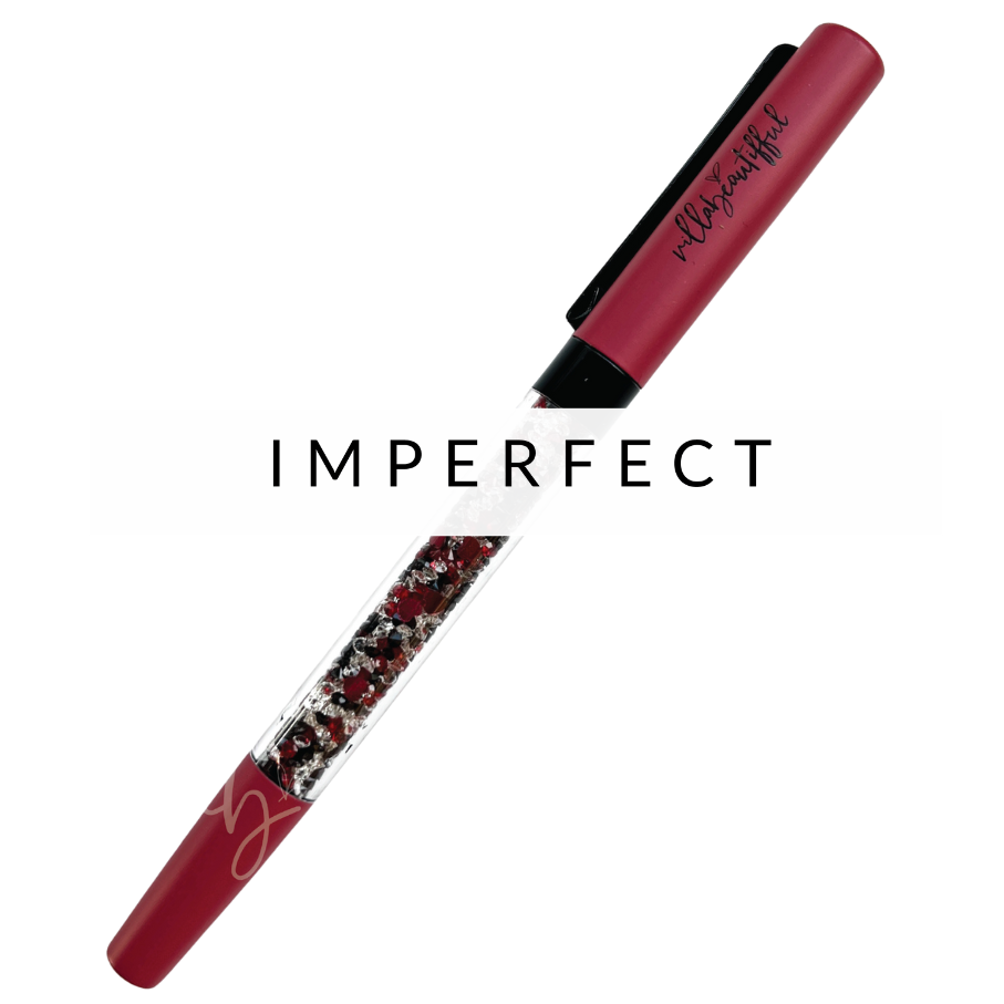 Queen of Hearts Imperfect Crystal VBPen | limited pen