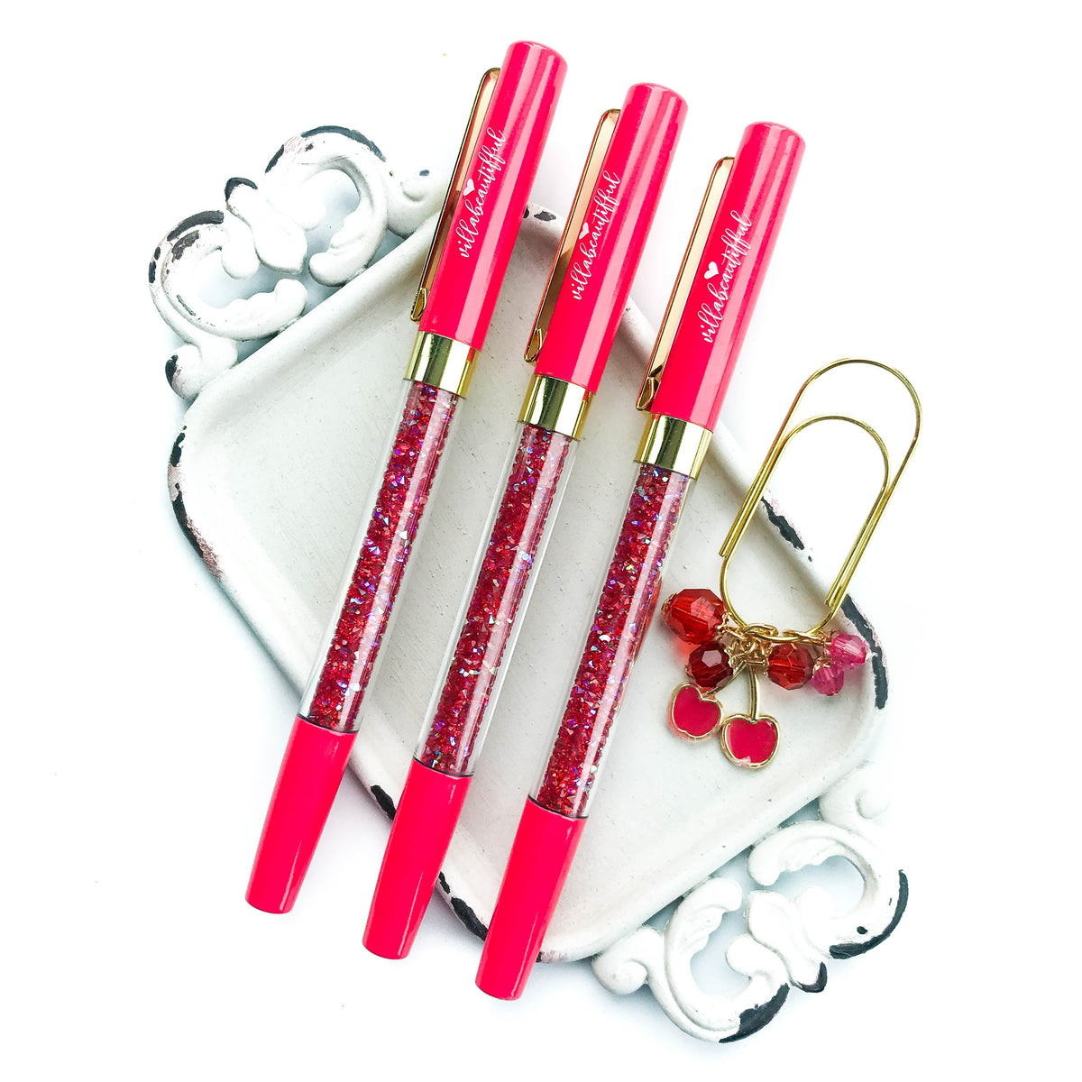 Cherry Bomb Imperfect Crystal VBPen | limited pen