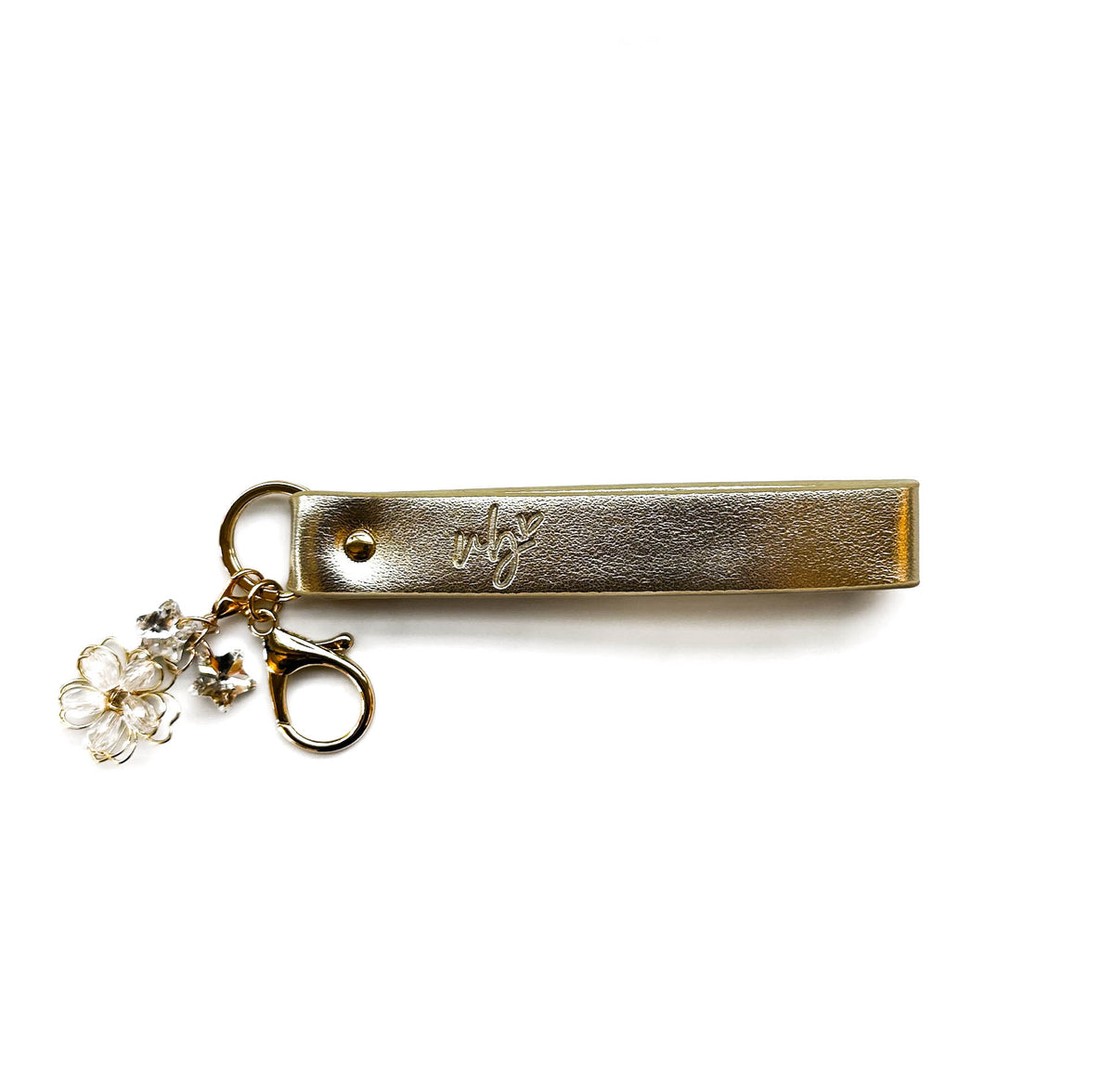 Keychain | Gold Dangle Charm