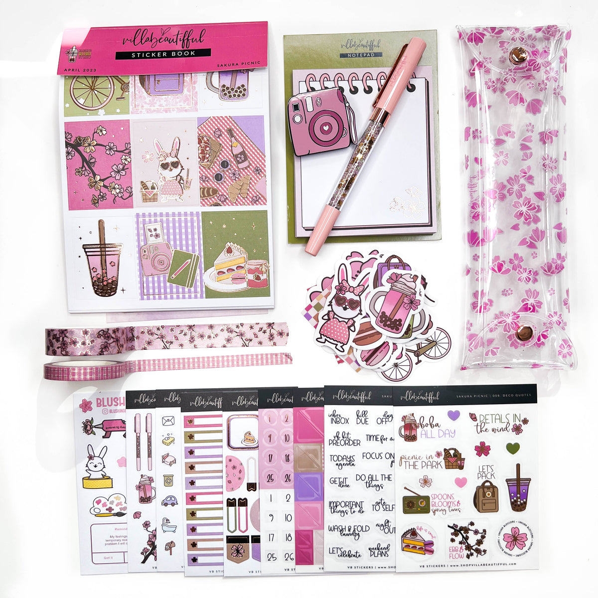 Villabeautifful "Sakura Picnic" Designer Collab VBKit