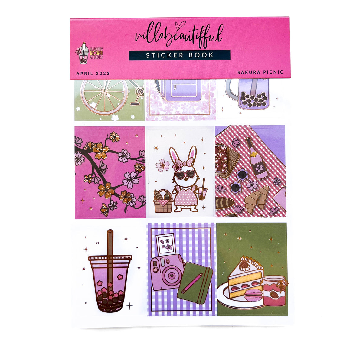 VB Sticker Book | Sakura Picnic