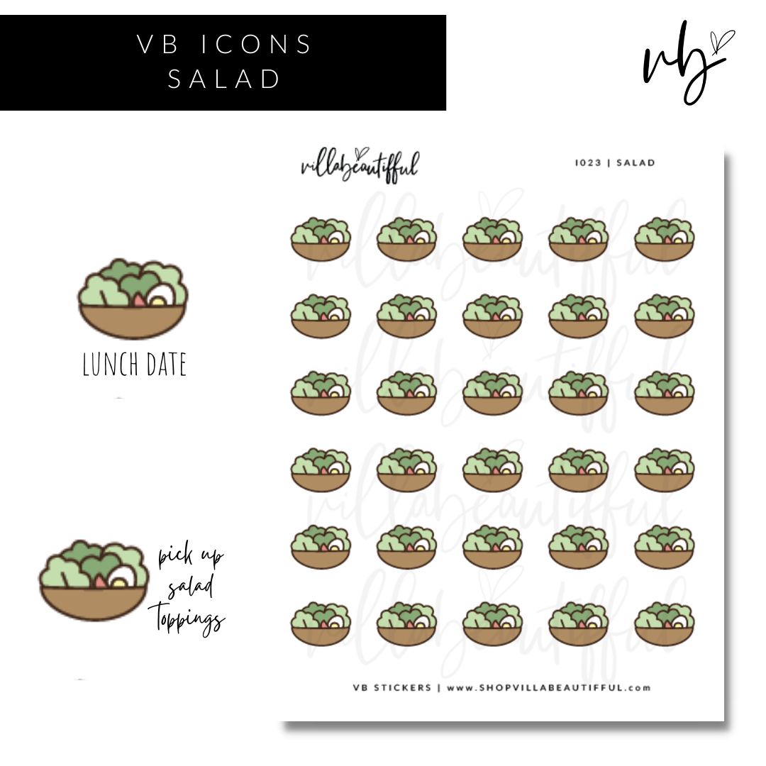 Sticker Sheet | I023 Salad