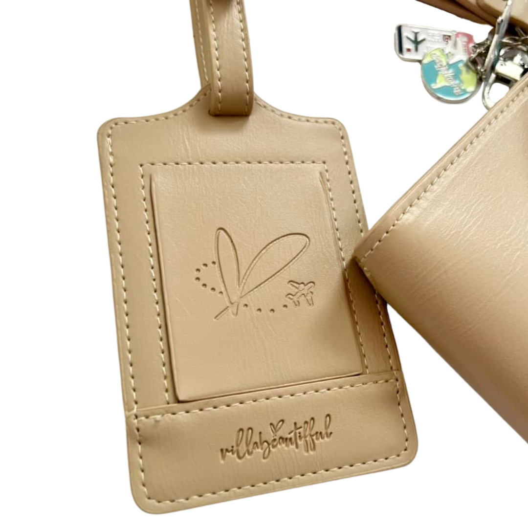 Luggage Tag | Beige