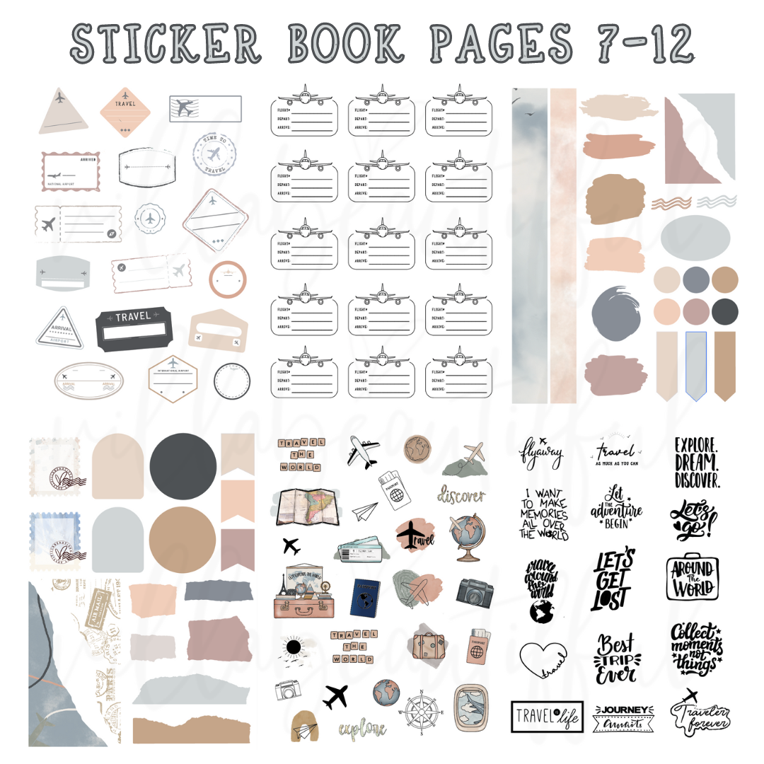 VB Sticker Book | Around the World