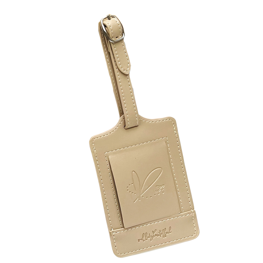 Luggage Tag | Beige