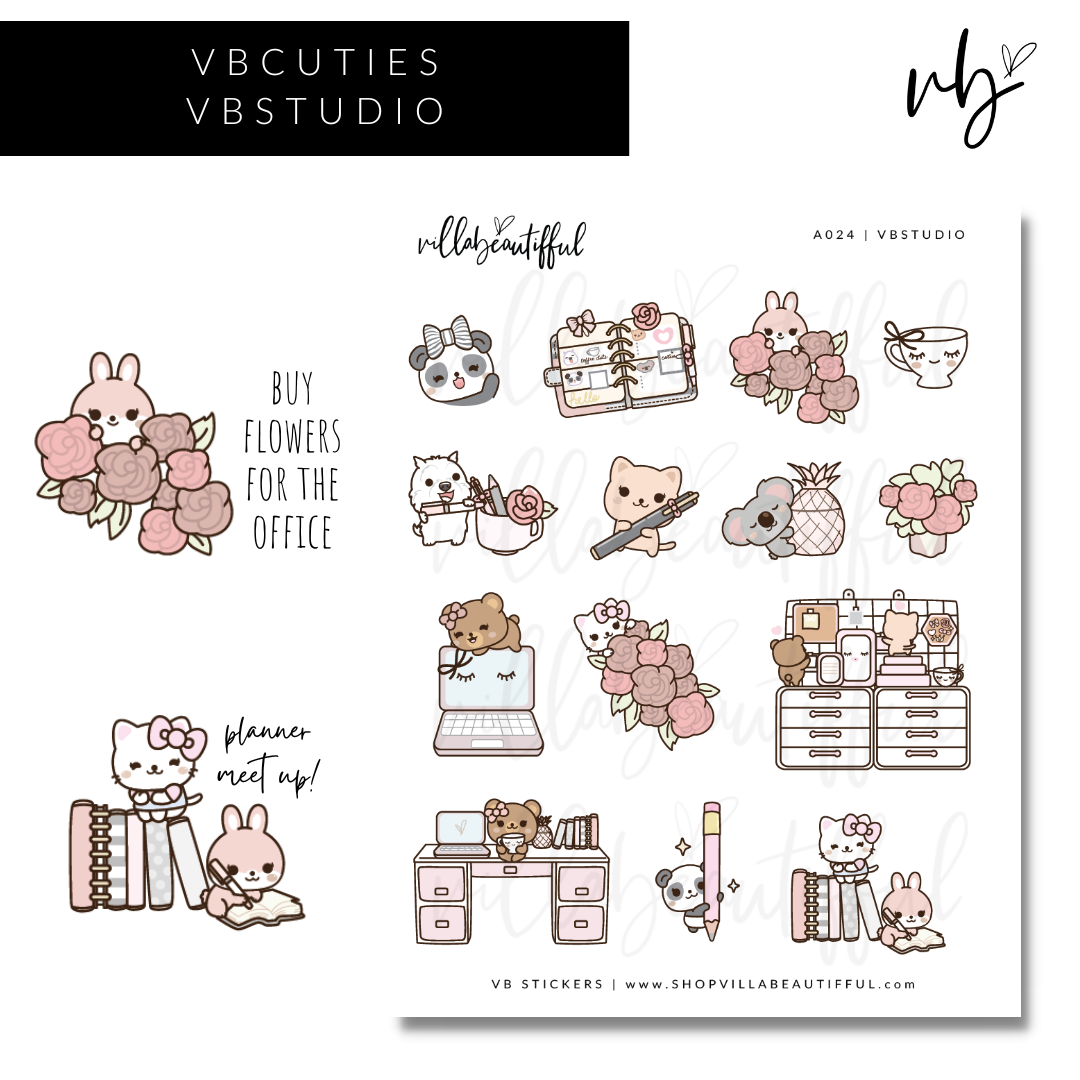 Sticker Sheet | A024 VBStudio