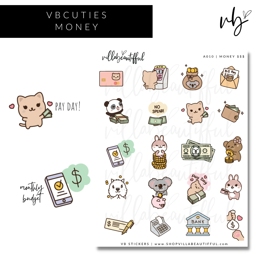 Sticker Sheet | A010 Money