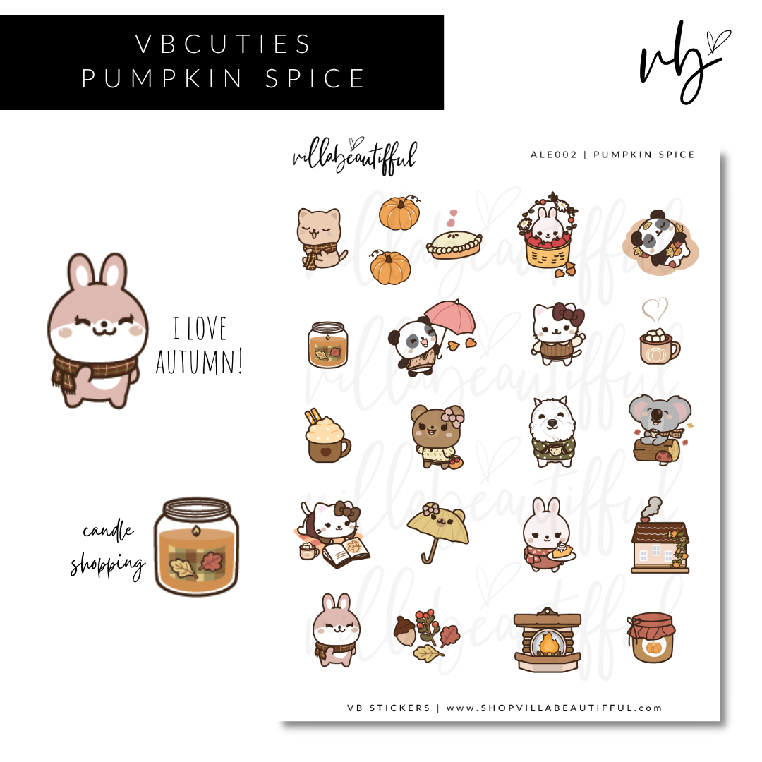 Sticker Sheet | ALE002 Pumpkin Spice