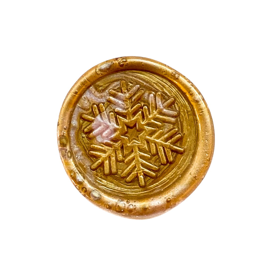 Wax Seal Stamp | Snowflake 4