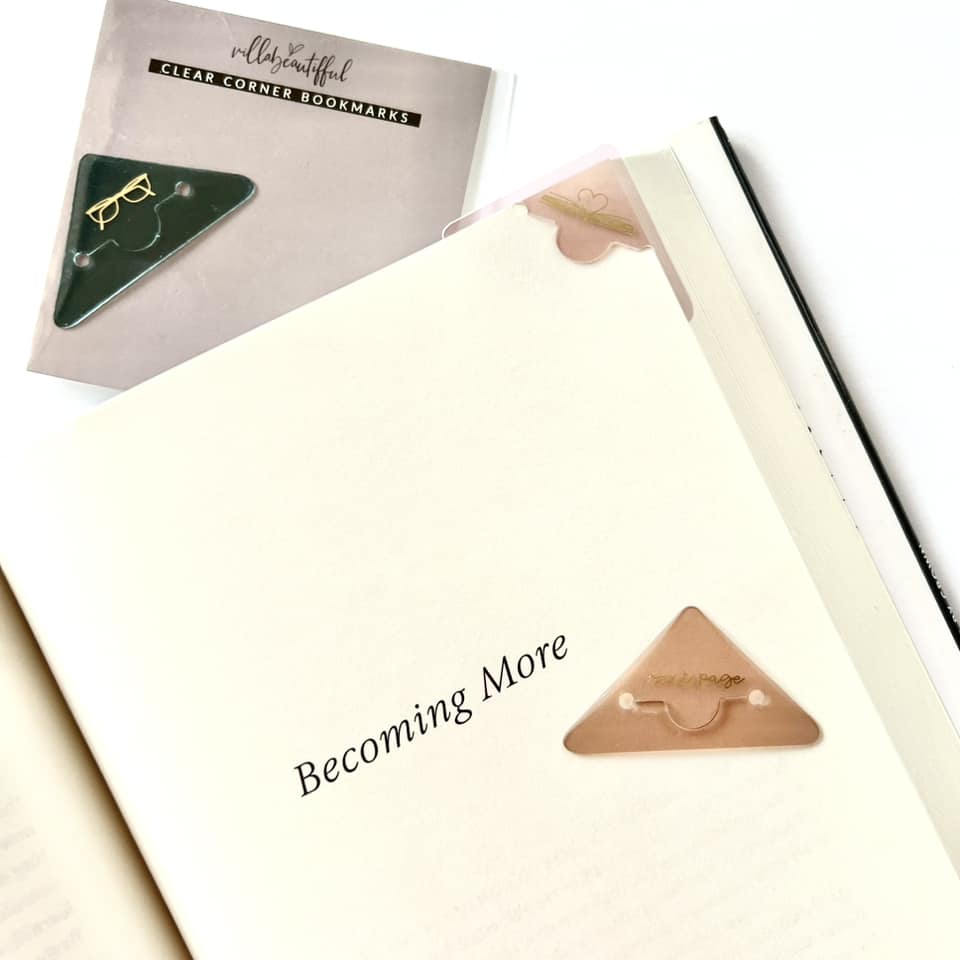 Bookmark | Book Club Clear Corner Set