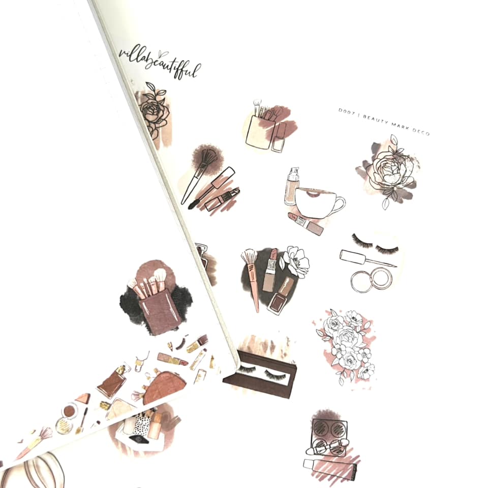 Sticker Sheet | D007 Beauty Mark