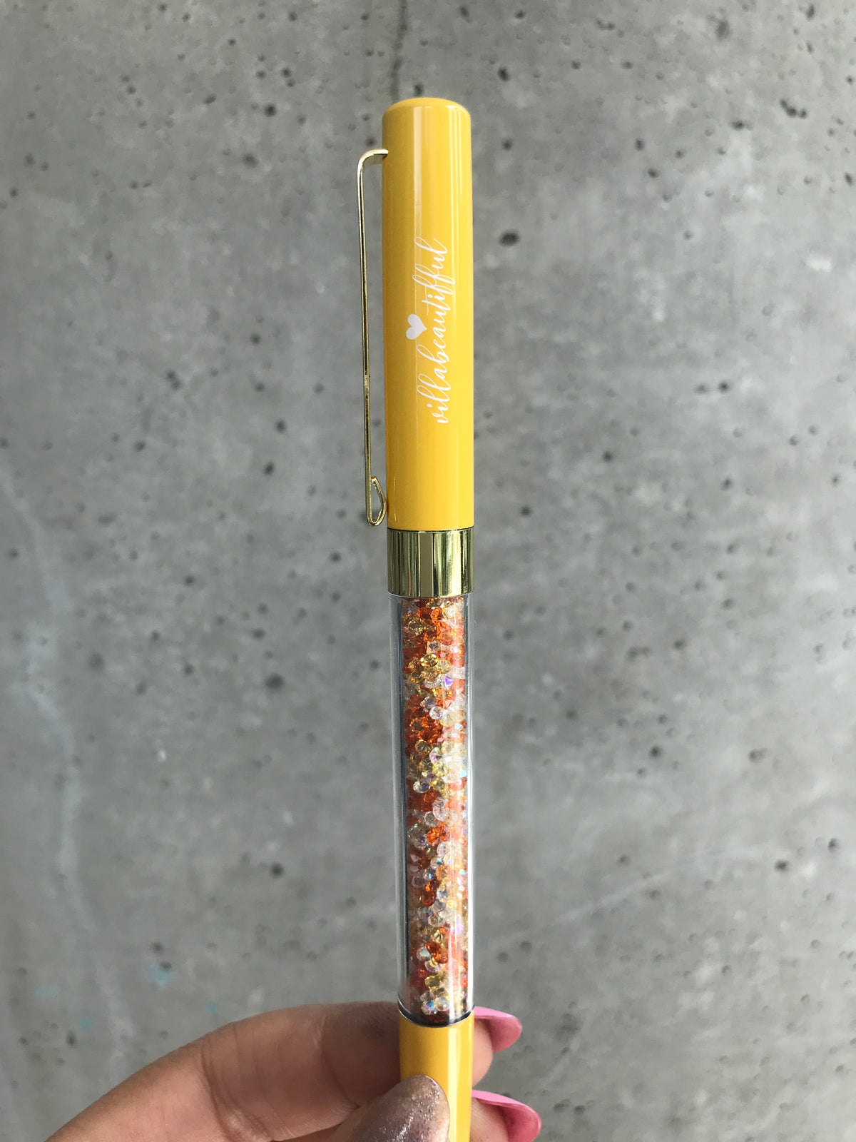 Citrus Squeeze Imperfect Crystal VBPen | limited pen