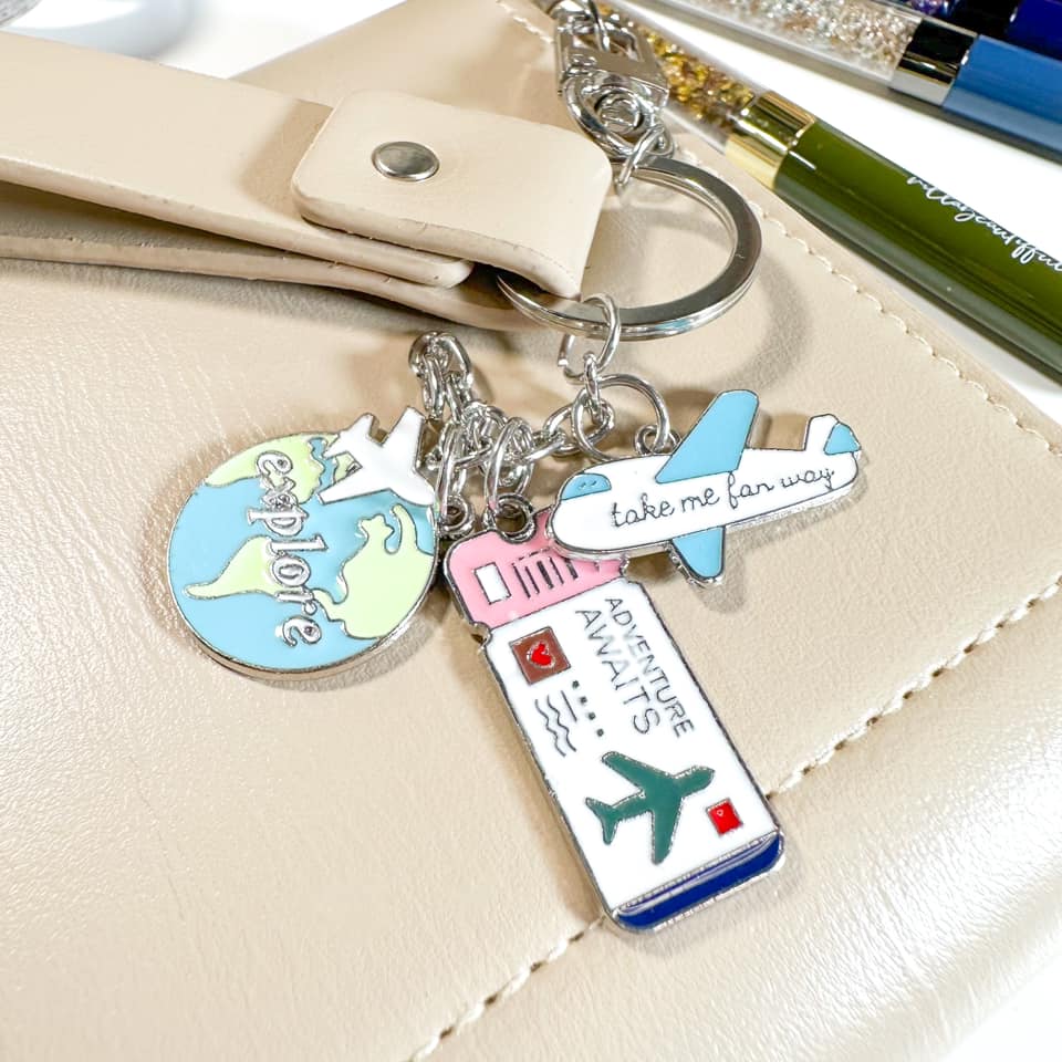 Keychain | Around the World Dangle Charm