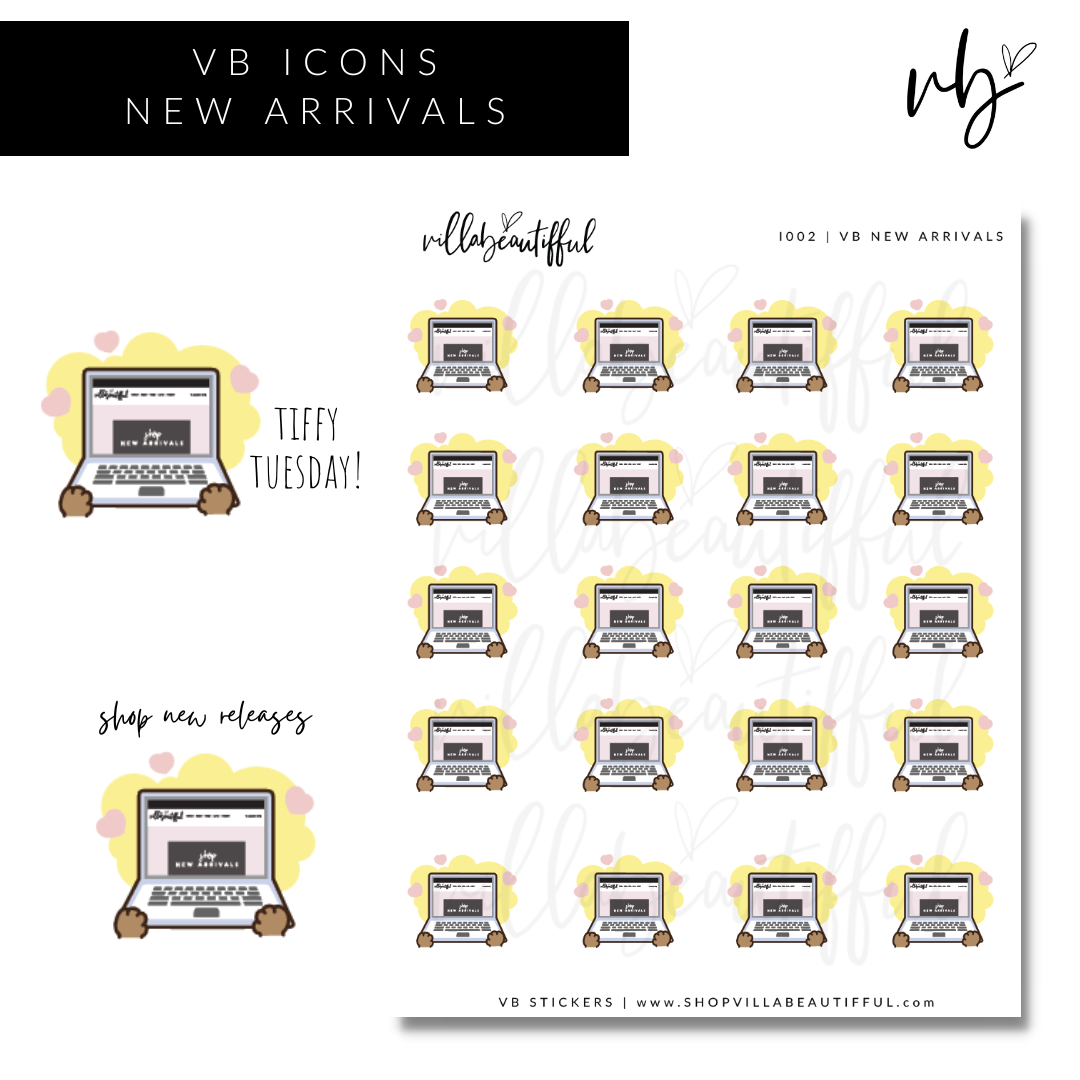 Sticker Sheet | I002 VB New Arrivals