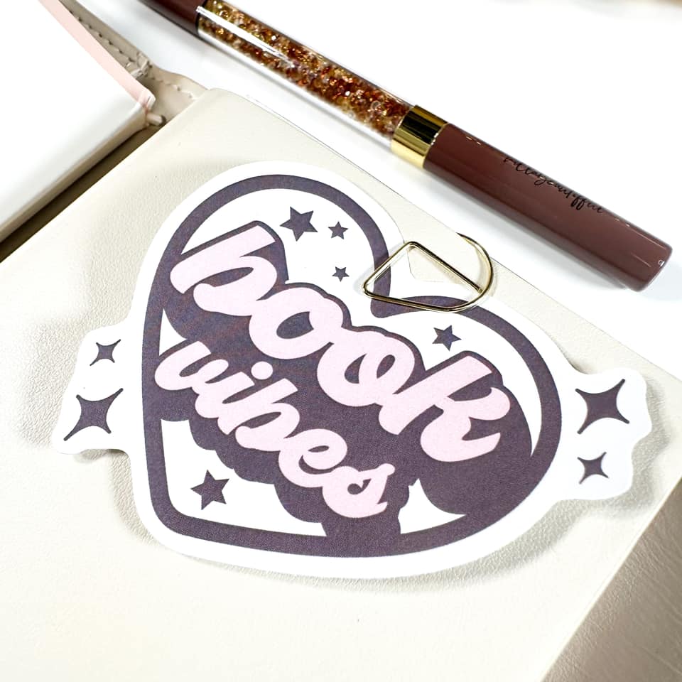 Vinyl Sticker | Book Vibes