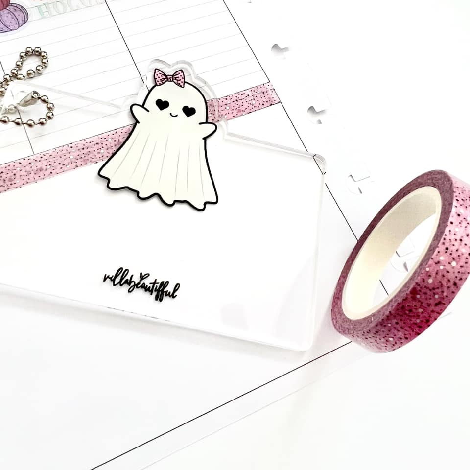 Washi Tape Card | Planner Ghoul Acrylic