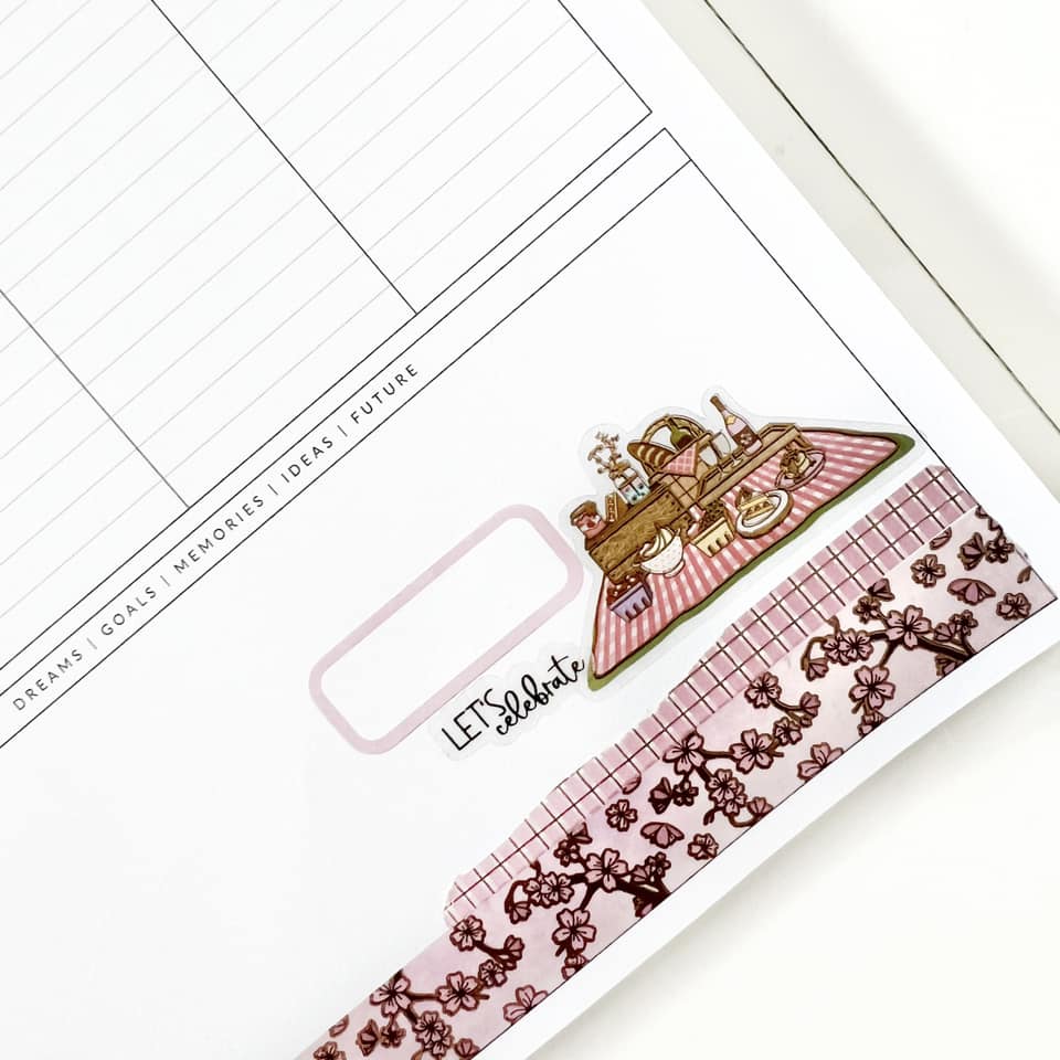 Sakura Picnic Washi Tapes