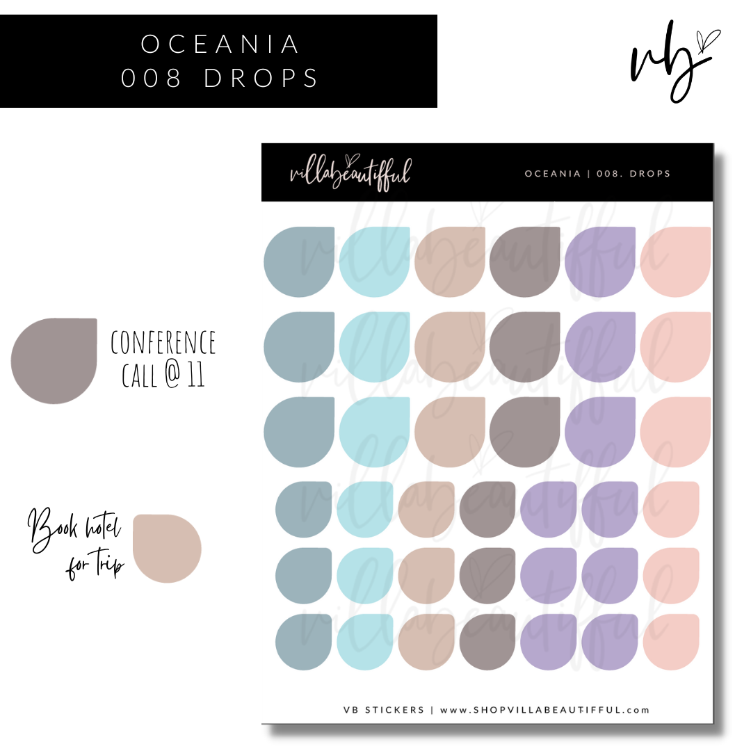 Sticker Sheet | Oceania 08 Drops