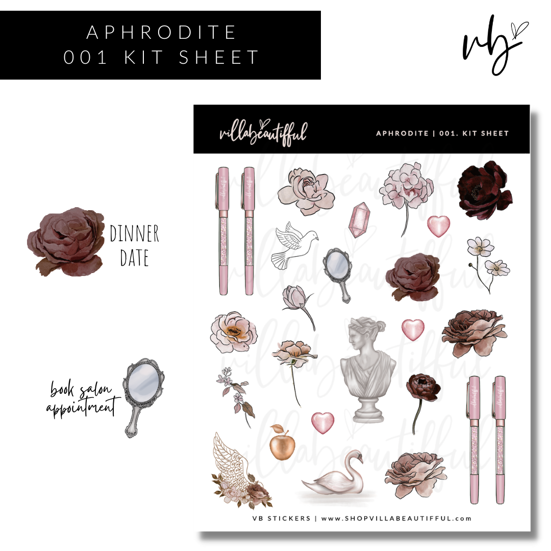 Sticker Sheet | Aphrodite 01 Kit Sheet