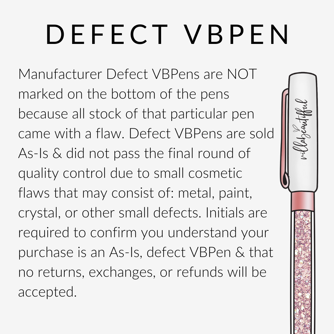 VBPen Defect | New Day