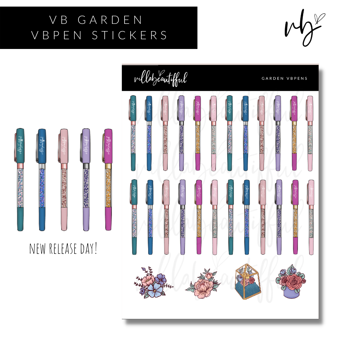 Sticker Sheet | VBPens VBGarden