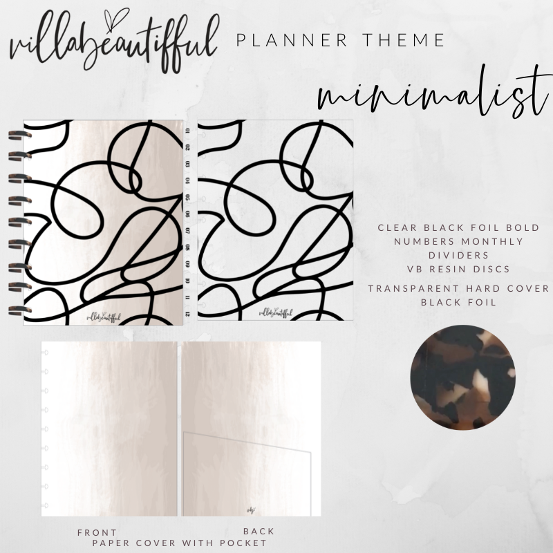 VBPlanner Undated | Minimalist