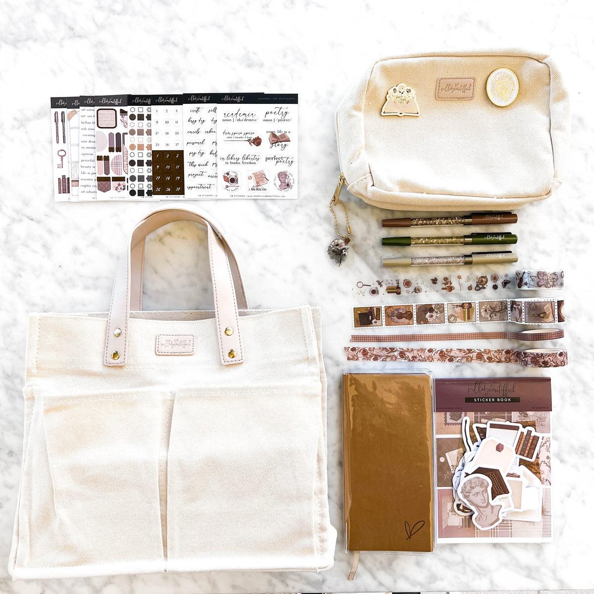 Villabeautifful "Academia" 12 Days of VB Advent Calendar VBKit | Wrapped