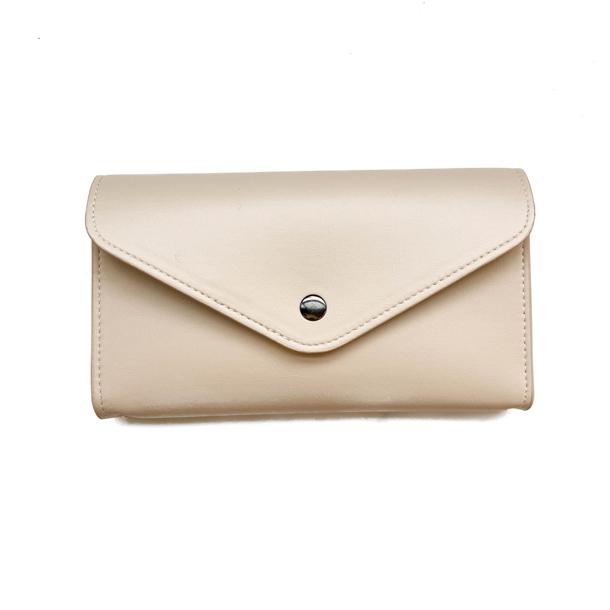 VB Clutch Wallet | Almond Beige