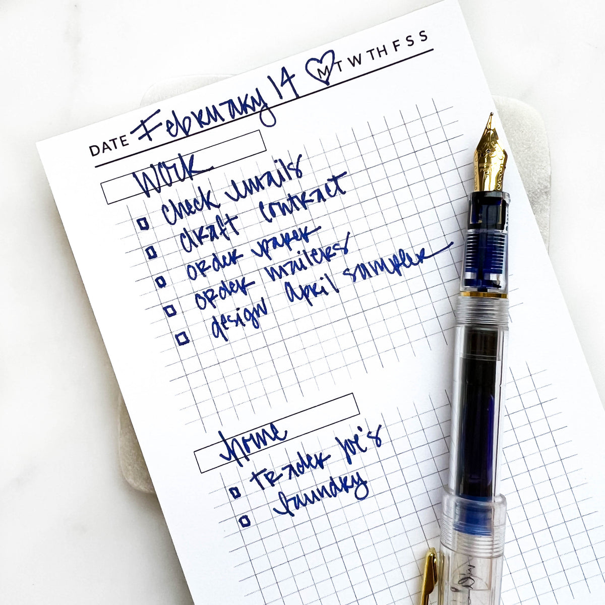 Fountain Pen Ink Pack | Blue