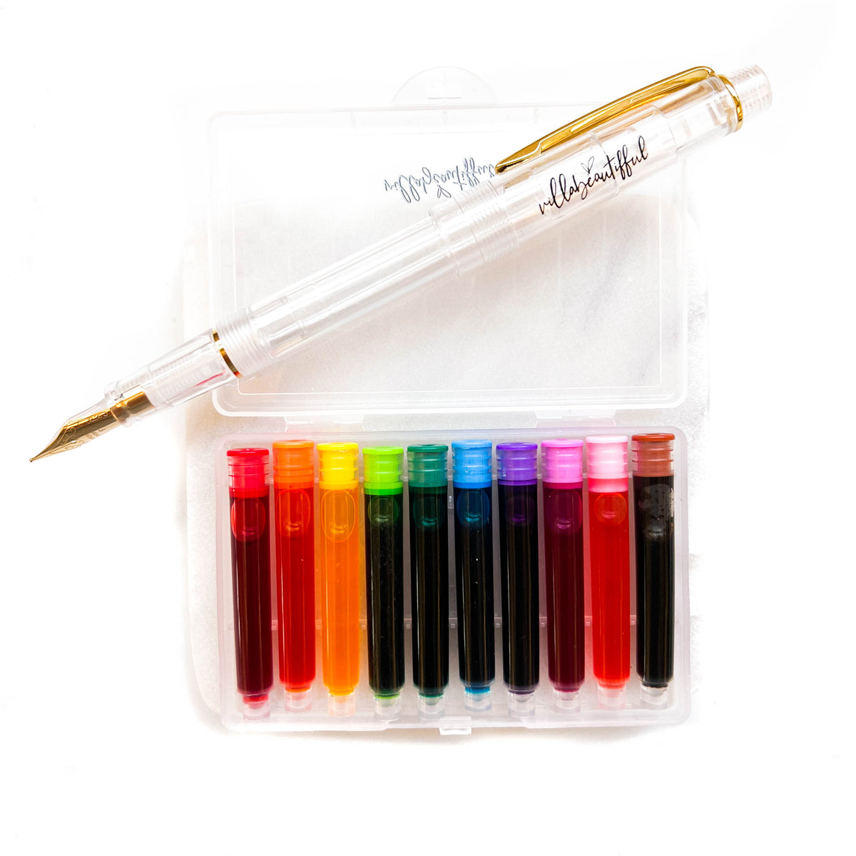 Fountain Pen Ink Pack | Rainbow