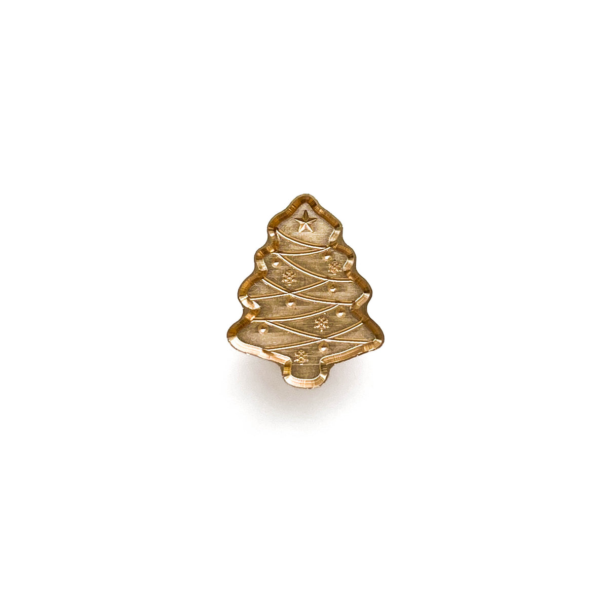 Wax Seal Stamp | Festive Tree 3D