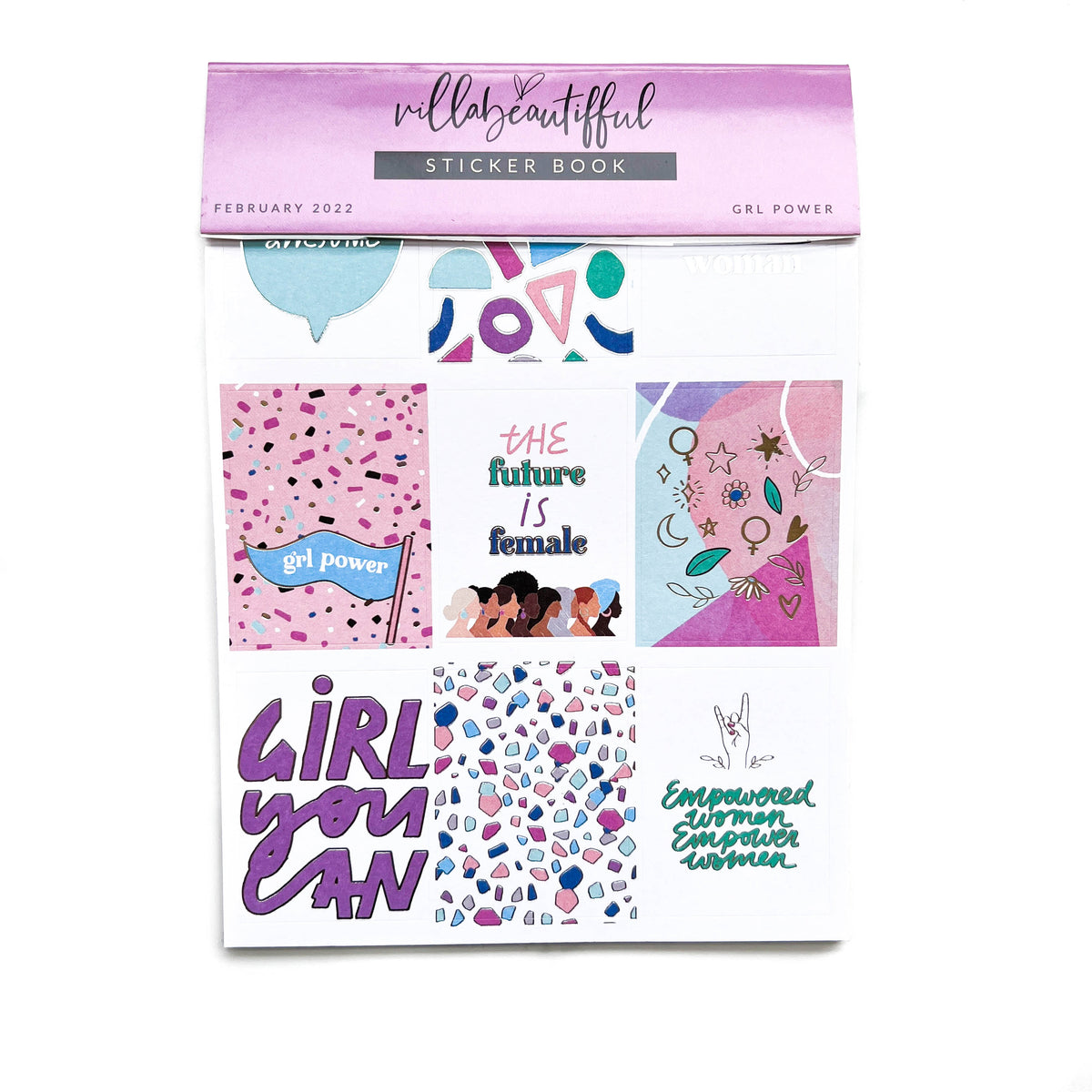 Grl Power VB Sticker Book