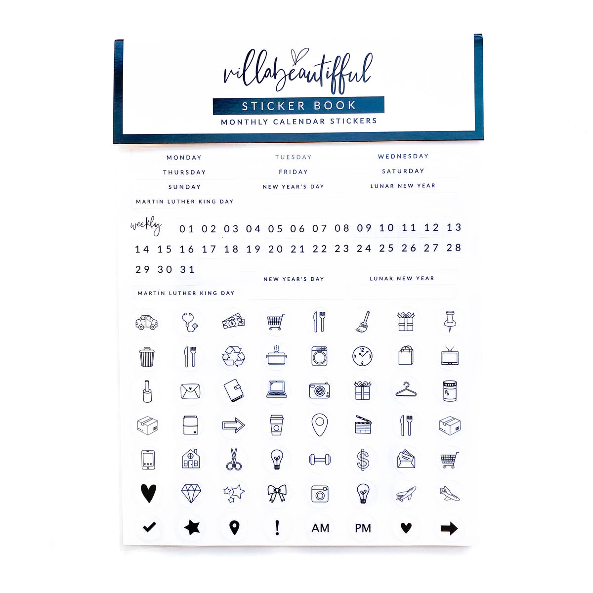 VB Sticker Book | VBPlanner