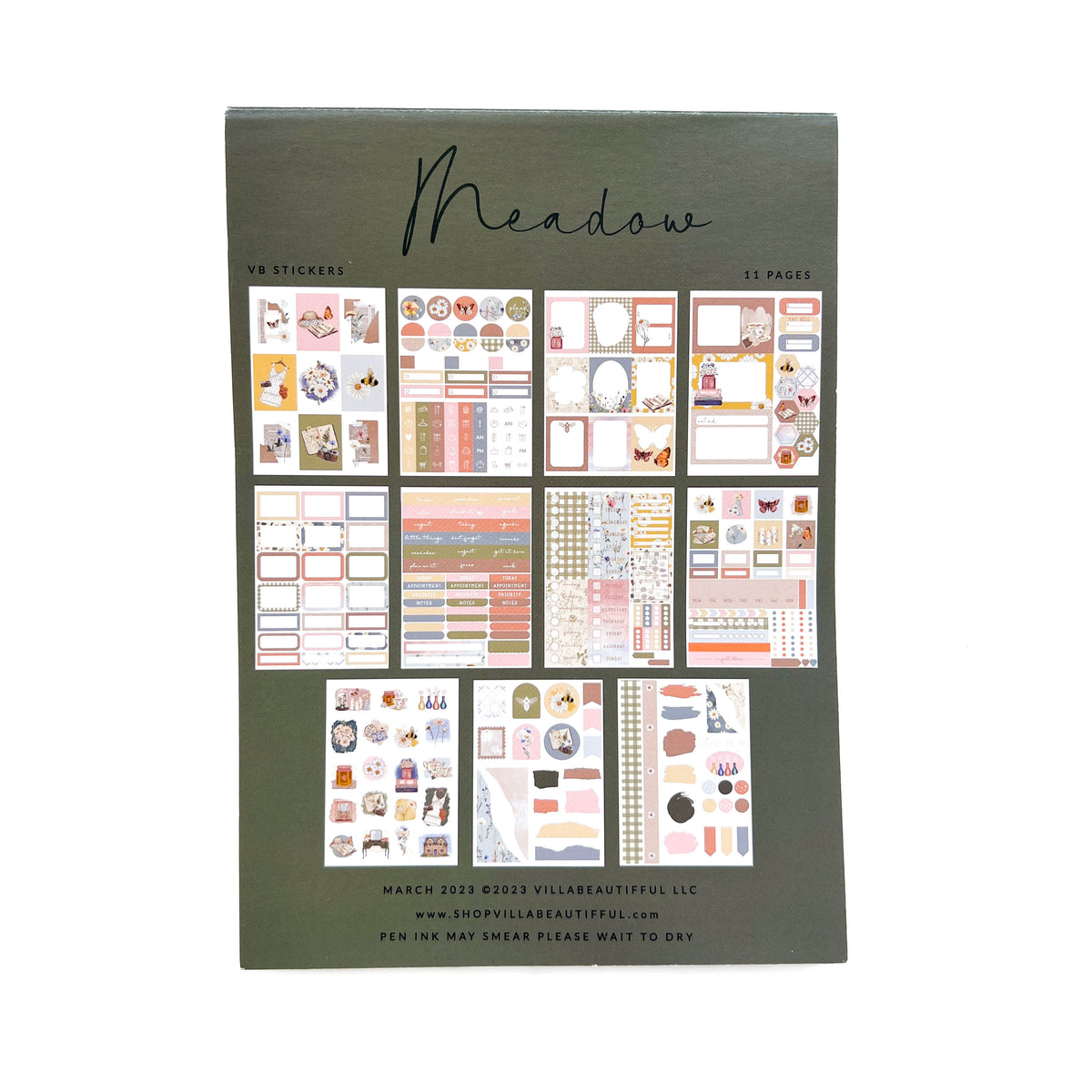 VB Sticker Book | Meadow