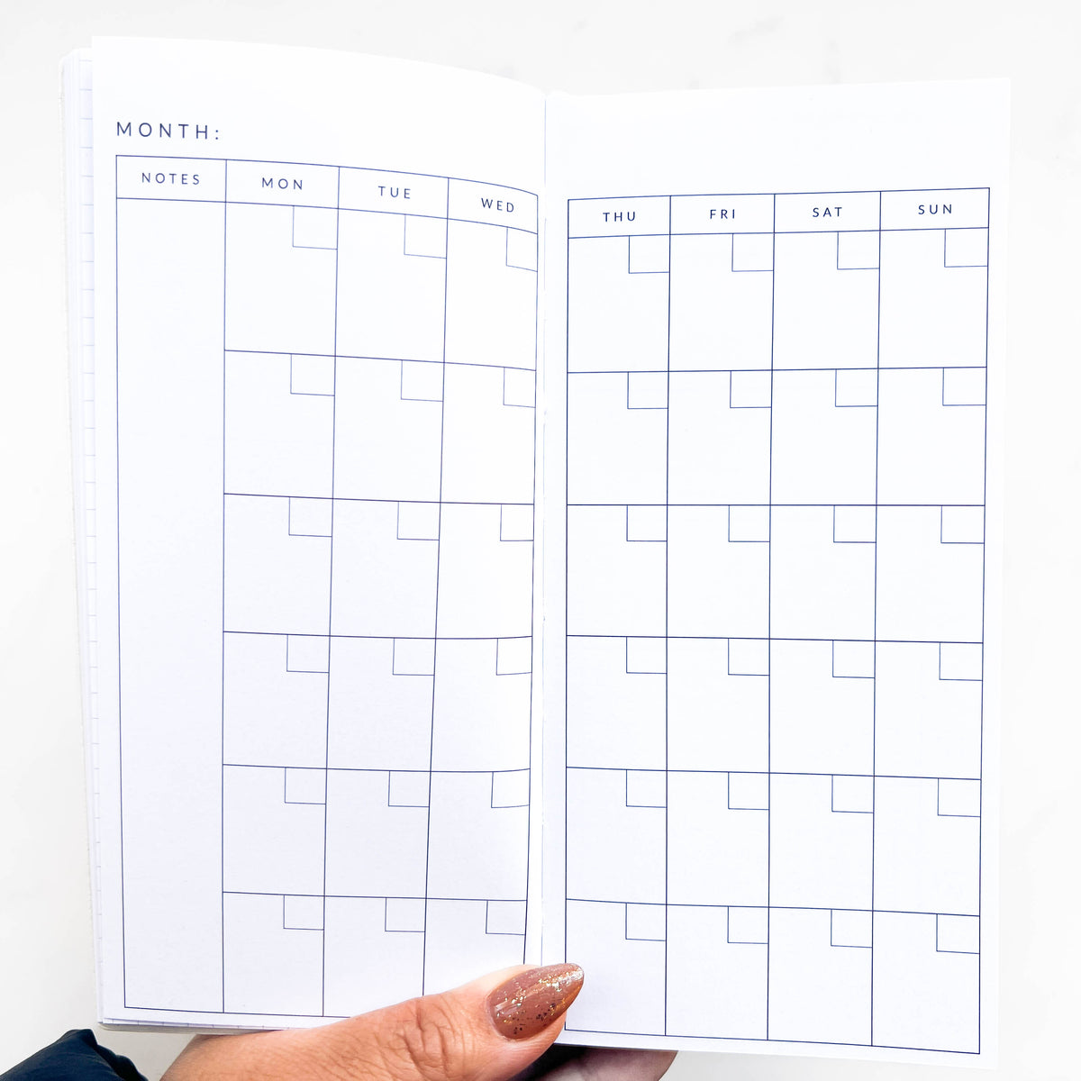 VBWeeks Planner Notebook V.2 | Black