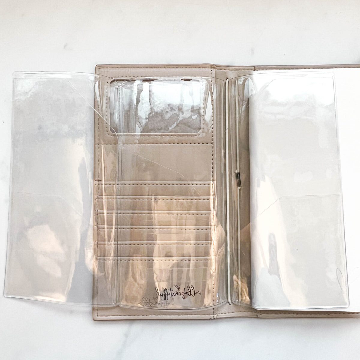 VBWeeks | Clear Tri Fold Folder