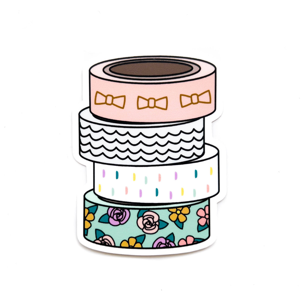 Vinyl Sticker | Washi Stack