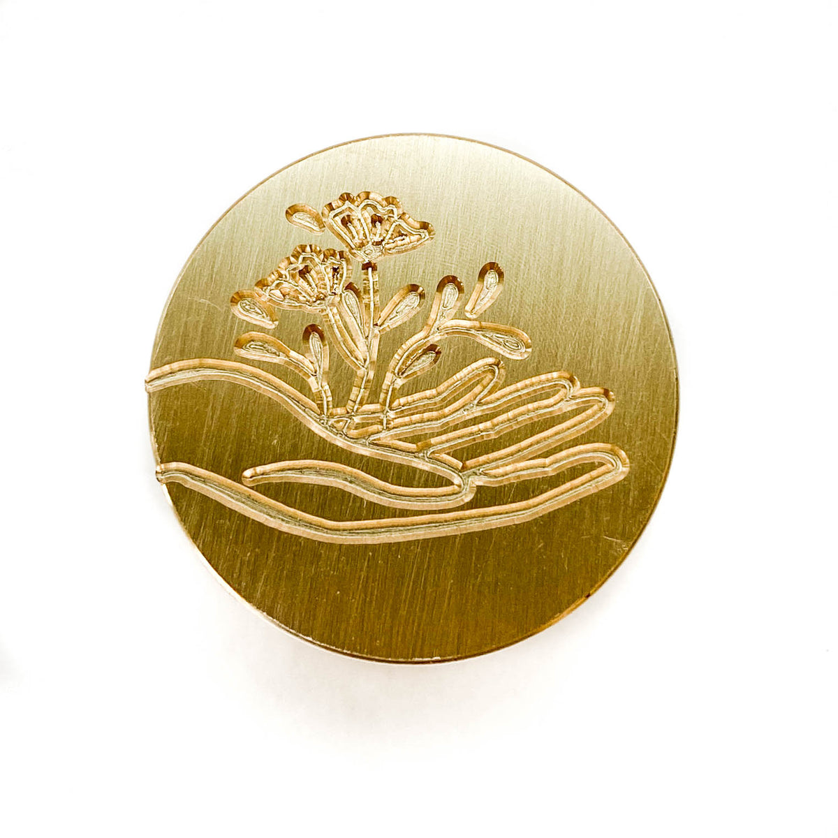 Wax Seal Stamp | Hand Flower