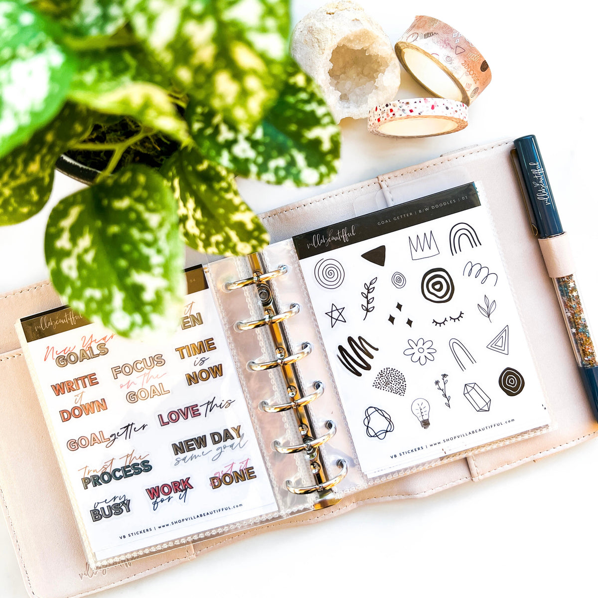 VB Sticker Planner | Pink IMPERFECT