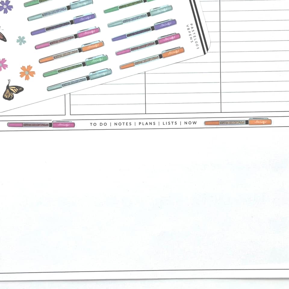 Sticker Sheet | VBPens Pastel Dreams