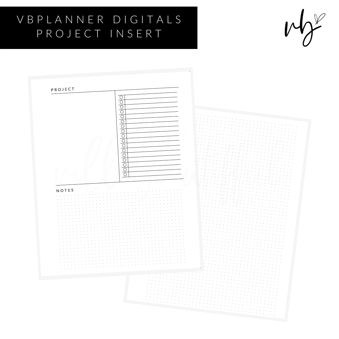 VBPlanner Digital | Project Insert